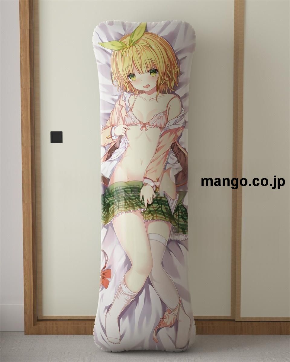 アニメ抱き枕カバー可愛ければ変態でも好きになってくれますか？古賀唯花大型クッションキャラクターグッズPVC製コレクション用｜等身大エアクッション ビッグサイズ PVC製 アニメグッズ 2