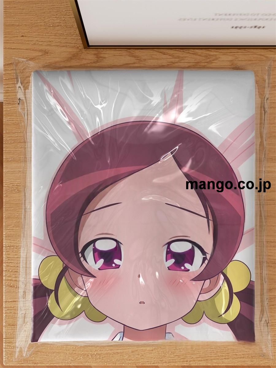 アニメ抱き枕カバー【ハートキャッチプリキュア！】つぼみキュアブロッサム大型クッションキャラクターグッズPVC製コレクション用 ビッグサイズ 等身大クッション 立体キャラクターアイテム 3