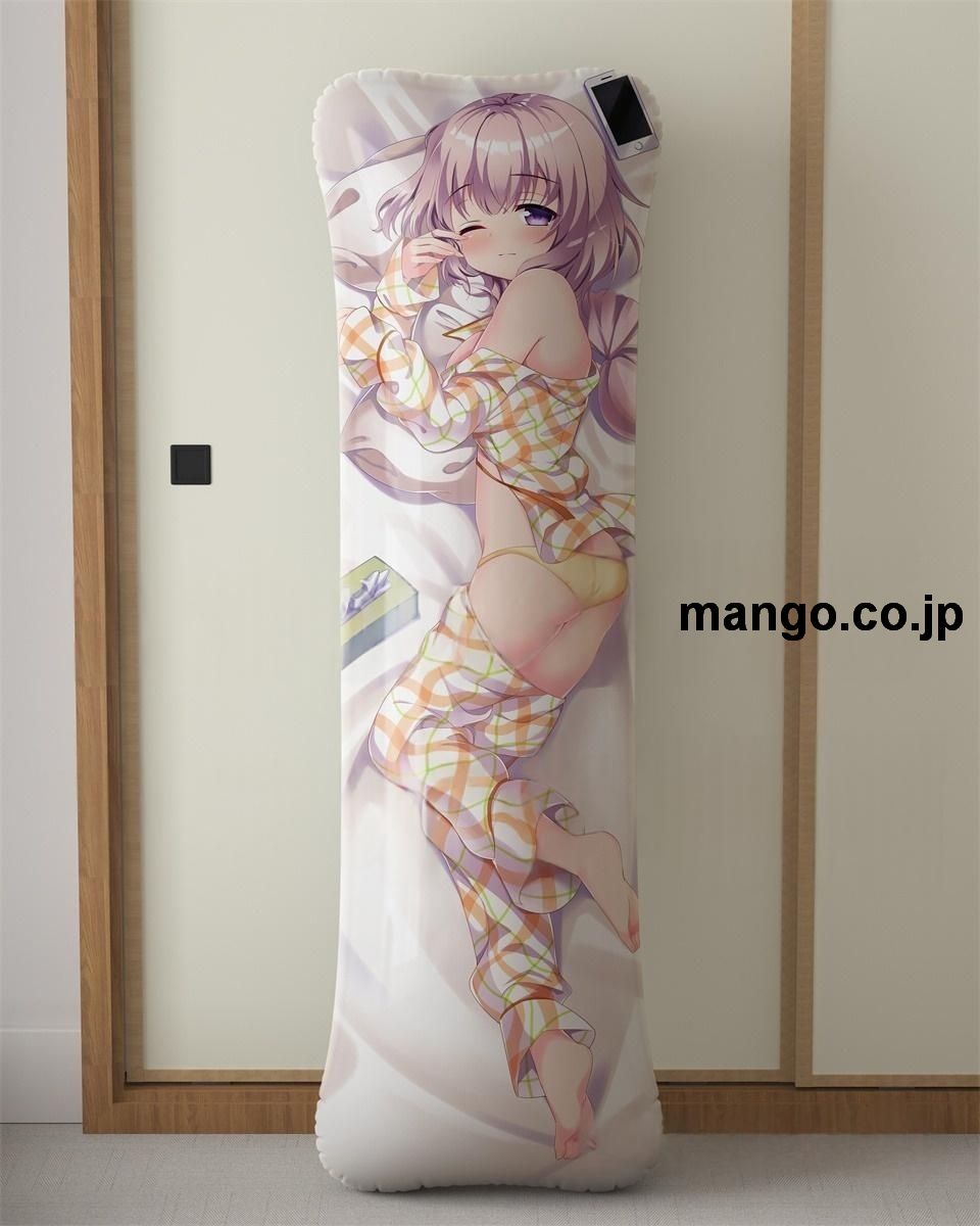 アニメ抱き枕カバー【駅メモ！】新居浜ありす大型クッションキャラクターグッズPVC製コレクション用｜PVC エアクッション 等身大サイズ 立体ディスプレイ 2