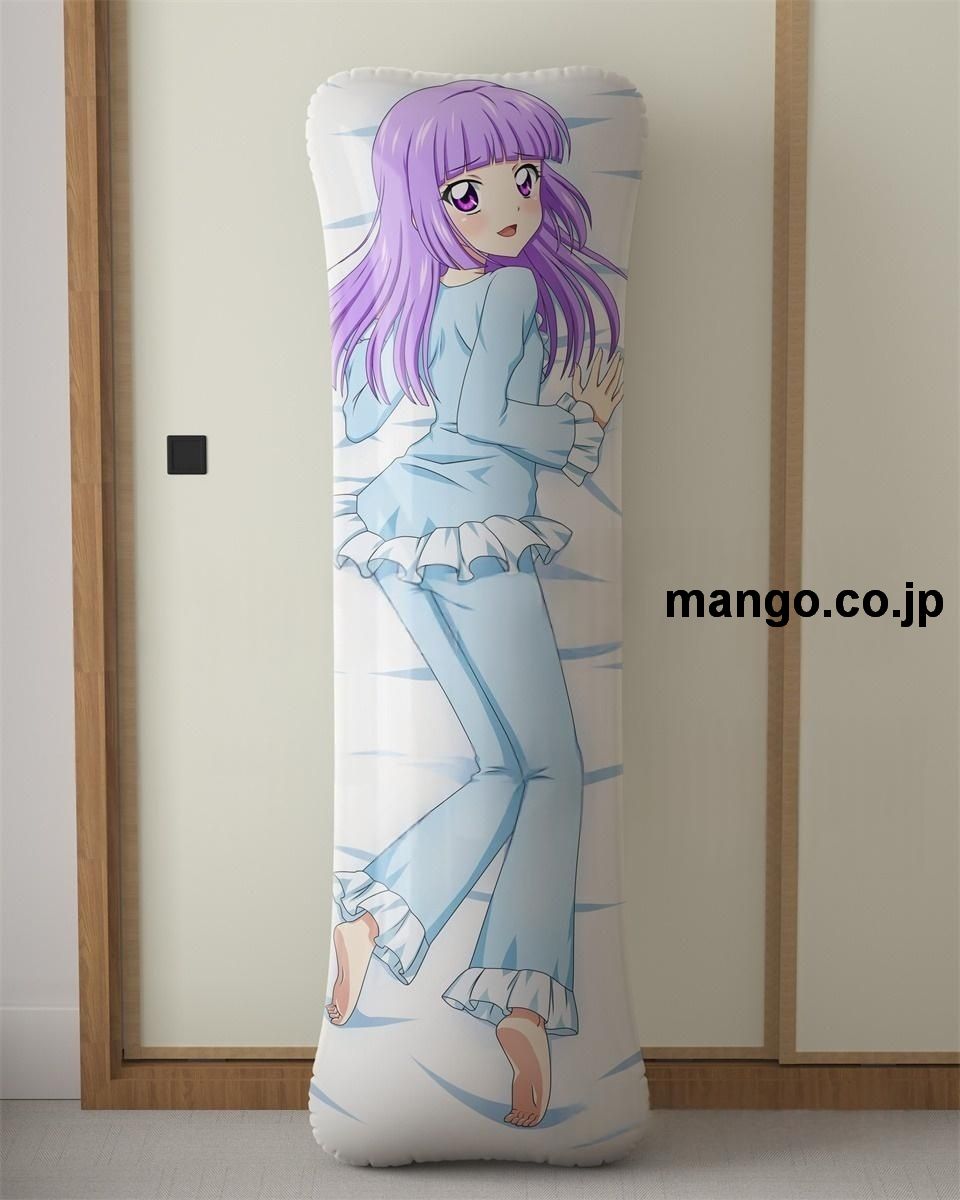 アニメ抱き枕カバーアイカツ!氷上スミレ大型クッションキャラクターグッズPVC製コレクション用｜等身大エアクッション ビッグサイズ PVC製 アニメグッズ 2