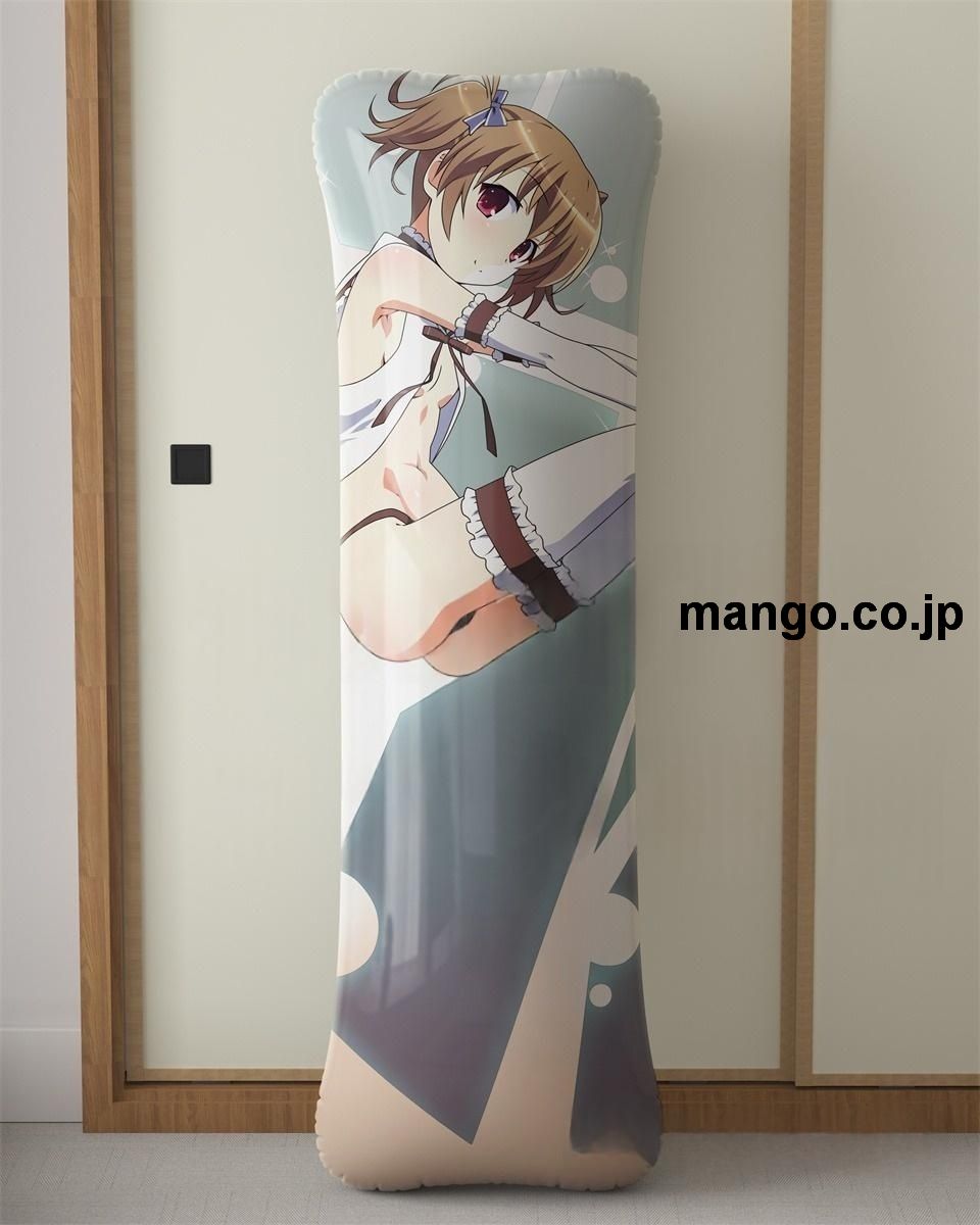 アニメ抱き枕カバーグリザイアの果実入巣蒔菜大型クッションキャラクターグッズPVC製コレクション用｜空気ビニール製 等身大抱き枕 コレクション向けグッズ 2