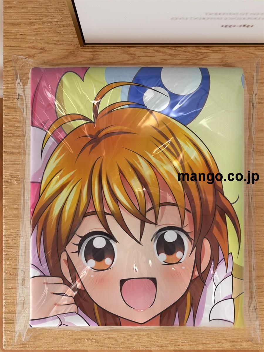 アニメ抱き枕カバーキラキラ☆プリキュアアラモードなぎさ＆ほのか大型クッションキャラクターグッズPVC製コレクション用 等身大 抱き枕 空気ビニール製 キャラクターグッズ 3