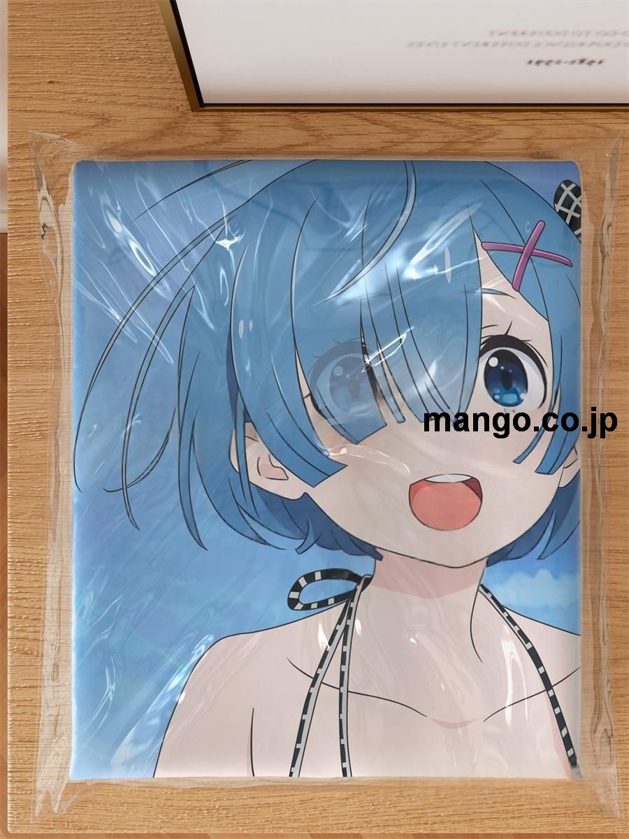 アニメ抱き枕カバーReゼロから始める異世界生活レム大型クッションキャラクターグッズPVC製コレクション用｜等身大エアクッション ビッグサイズ PVC製 アニメグッズ 3