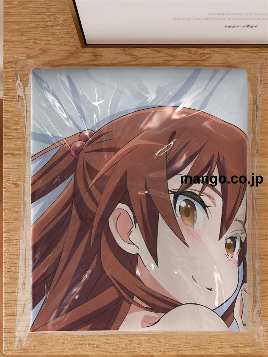 アニメ抱き枕カバー【ライフル イズ ビューティフル】姪浜エリカ大型クッションキャラクターグッズPVC製コレクション用｜空気ビニール製 等身大抱き枕 コレクション向けグッズ 3