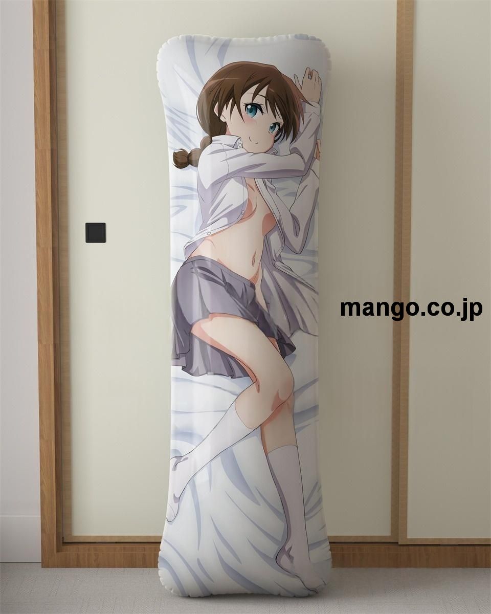 アニメ抱き枕カバー【ライフル イズ ビューティフル】渋沢泉水大型クッションキャラクターグッズPVC製コレクション用 等身大ビニールクッション 抱き枕 アニメ・キャラグッズ 2