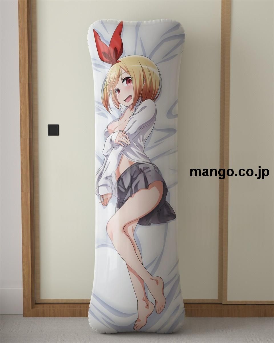 アニメ抱き枕カバー【ライフル イズ ビューティフル】小倉ひかり大型クッションキャラクターグッズPVC製コレクション用｜PVC エアクッション 等身大サイズ 立体ディスプレイ 2
