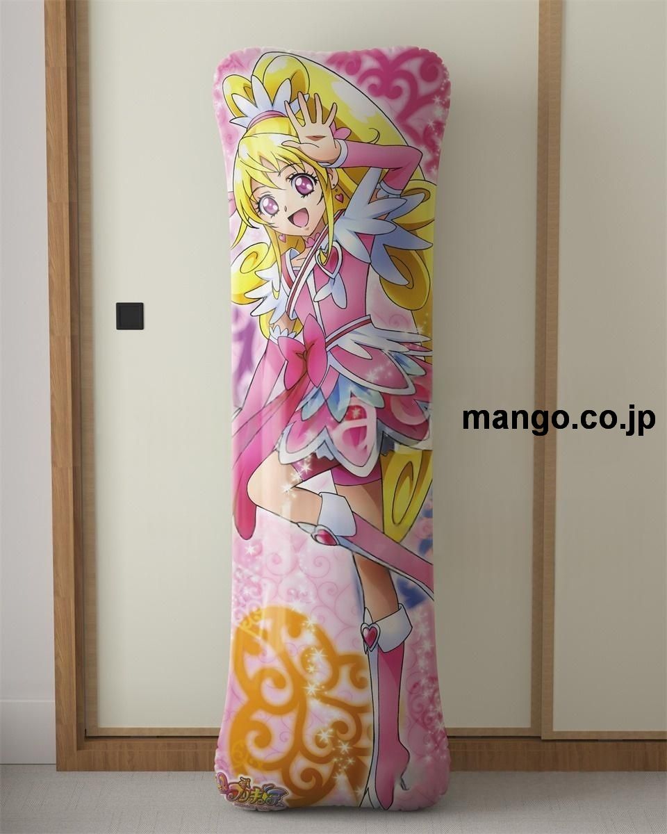 アニメ抱き枕カバープリキュア大型クッションキャラクターグッズPVC製コレクション用 ビッグサイズ 等身大クッション 立体キャラクターアイテム