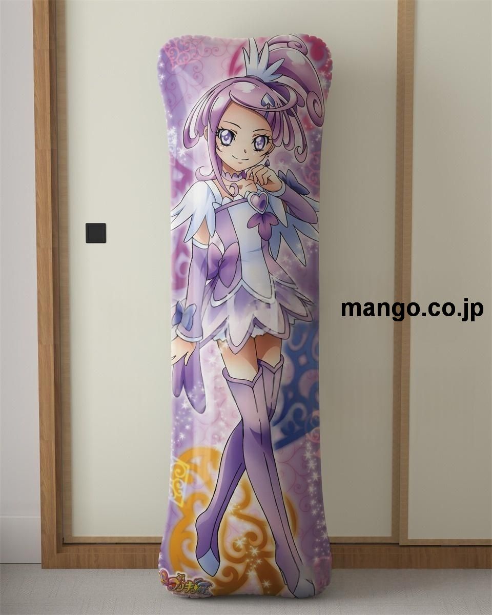 アニメ抱き枕カバープリキュア大型クッションキャラクターグッズPVC製コレクション用｜空気ビニール製 等身大抱き枕 コレクション向けグッズ