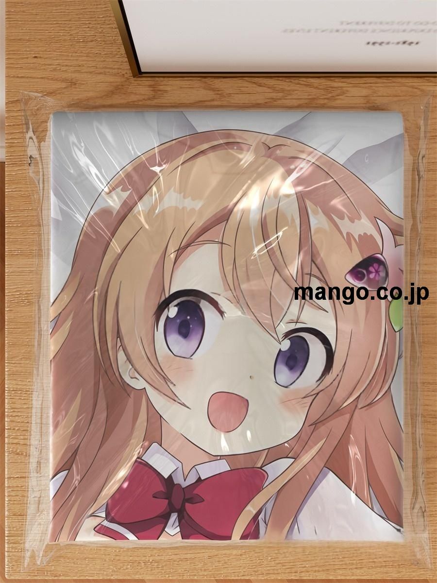 アニメ抱き枕カバー【ご注文はうさぎですか？】ココアお姉ちゃんに甘えなさい！大型クッションキャラクターグッズPVC製コレクション用｜PVC エアクッション 等身大サイズ 立体ディスプレイ 3