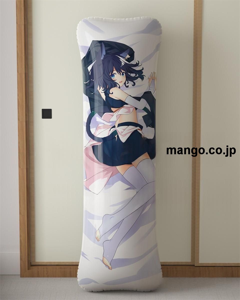 アニメ抱き枕カバー【転生したら剣でした】るろお描き下ろしフラン大型クッションキャラクターグッズPVC製コレクション用 等身大 抱き枕 空気ビニール製 キャラクターグッズ 2
