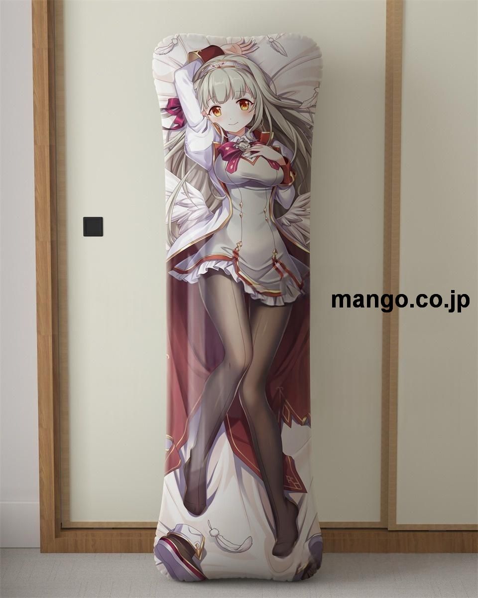 アニメ抱き枕カバー【白猫プロジェクト】ルウシェ大型クッションキャラクターグッズPVC製コレクション用 ビッグサイズ 等身大クッション 立体キャラクターアイテム