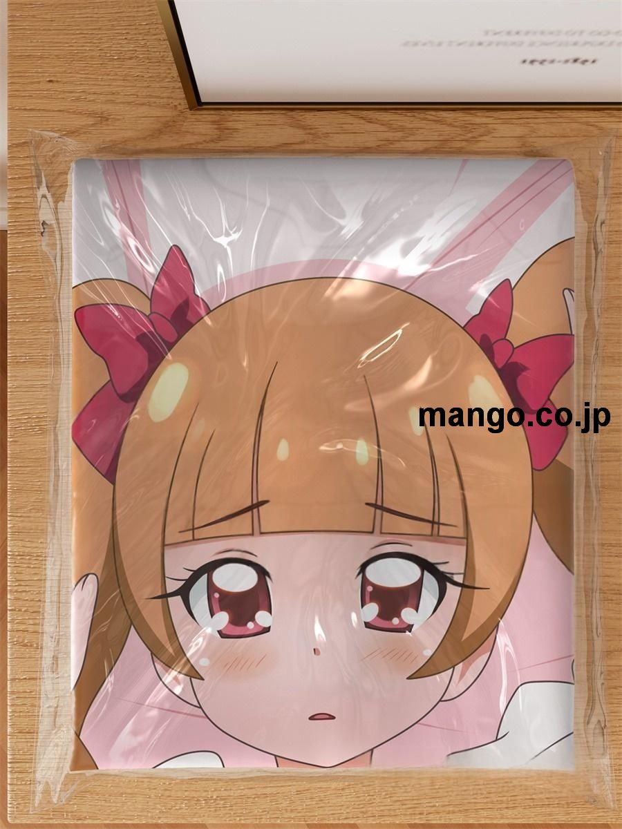 アニメ抱き枕カバー【HUGっと！プリキュア】えみるキュアマシェリ大型クッションキャラクターグッズPVC製コレクション用 ビッグサイズ 等身大クッション 立体キャラクターアイテム 3