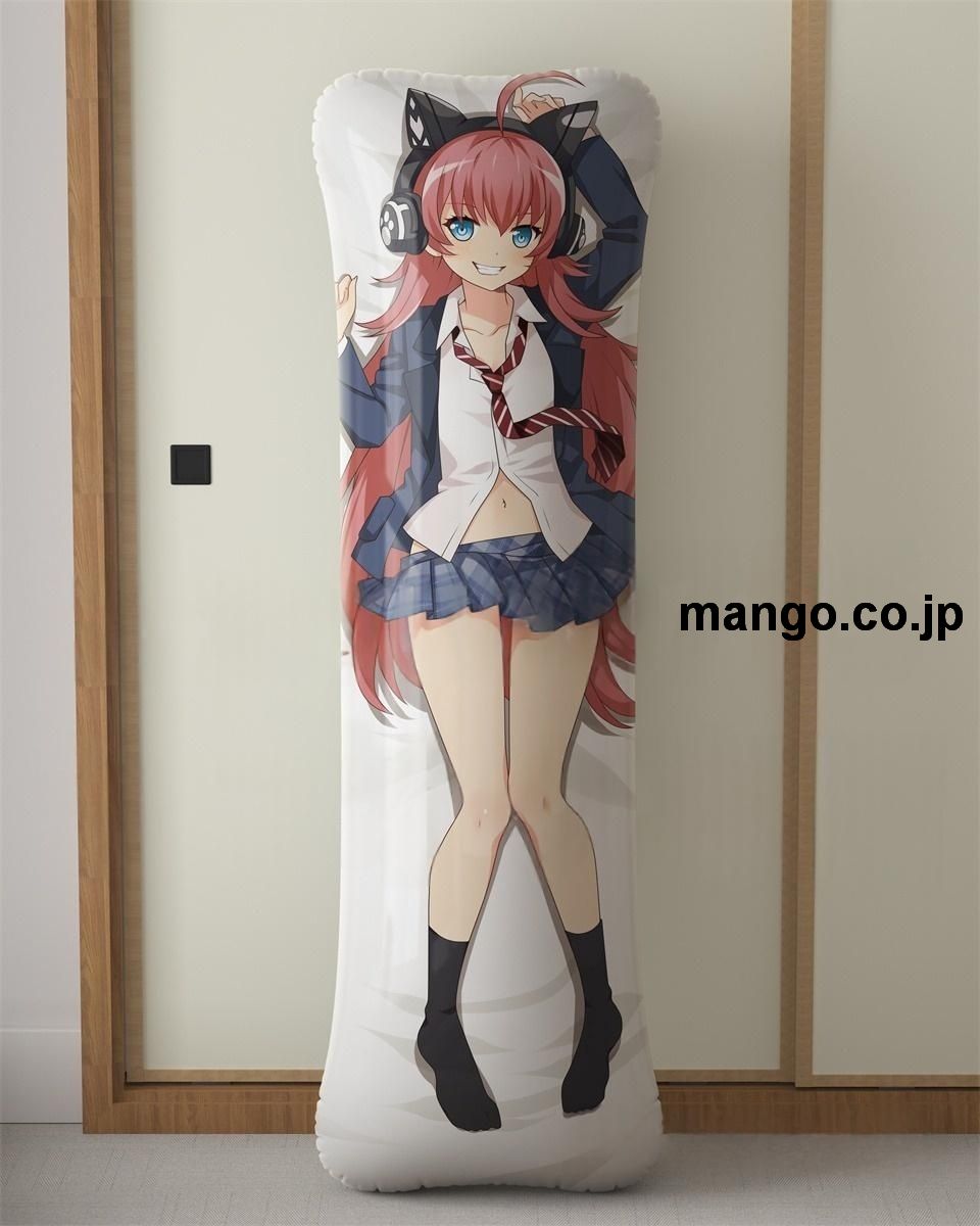 アニメ抱き枕カバー【バンドリ！ガールズバンドパーティ！】チュチュ＆パレオ大型クッションキャラクターグッズPVC製コレクション用 ビッグサイズ 等身大クッション 立体キャラクターアイテム