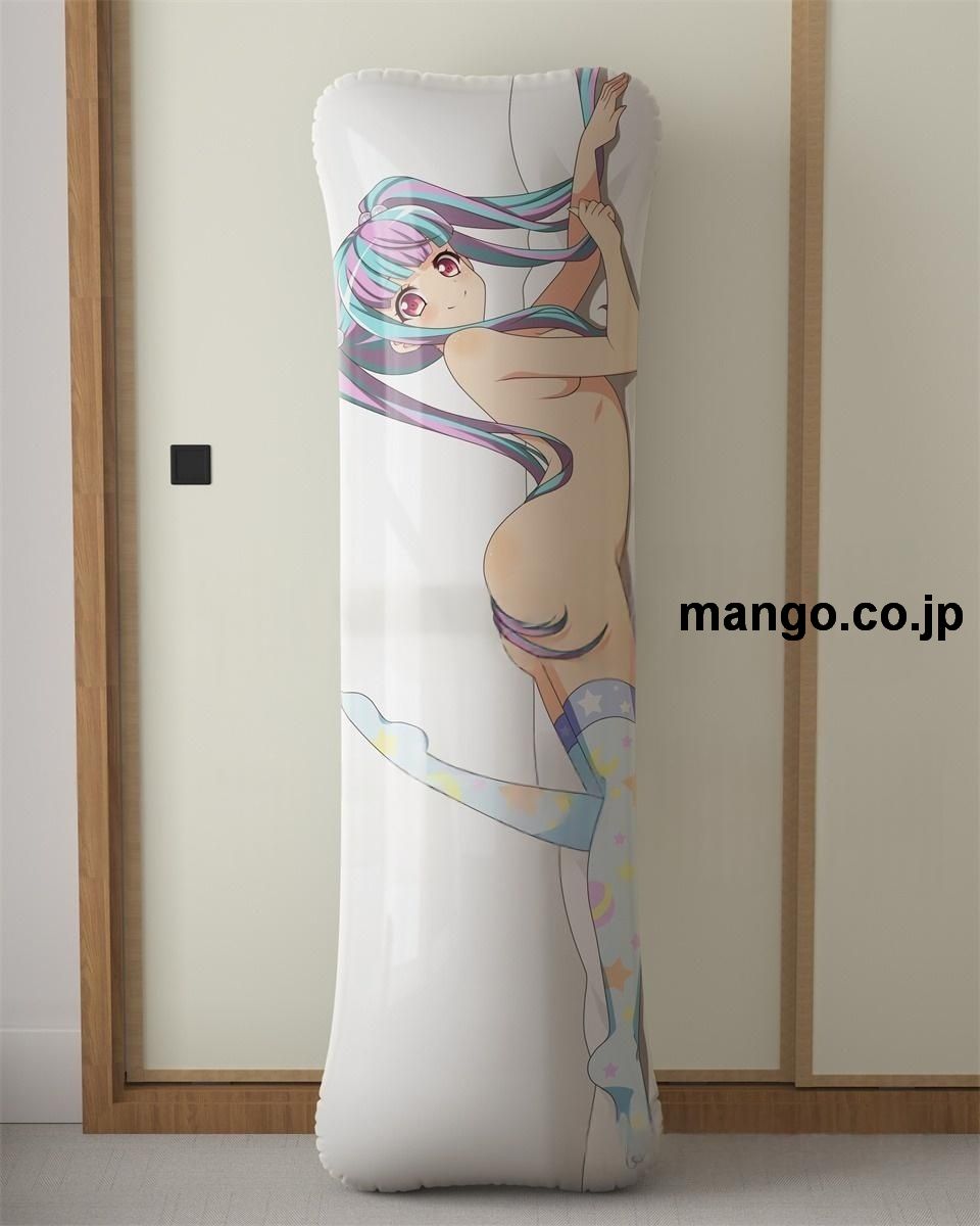アニメ抱き枕カバー【バンドリ！ガールズバンドパーティ！】チュチュ＆パレオ大型クッションキャラクターグッズPVC製コレクション用 ビッグサイズ 等身大クッション 立体キャラクターアイテム 2