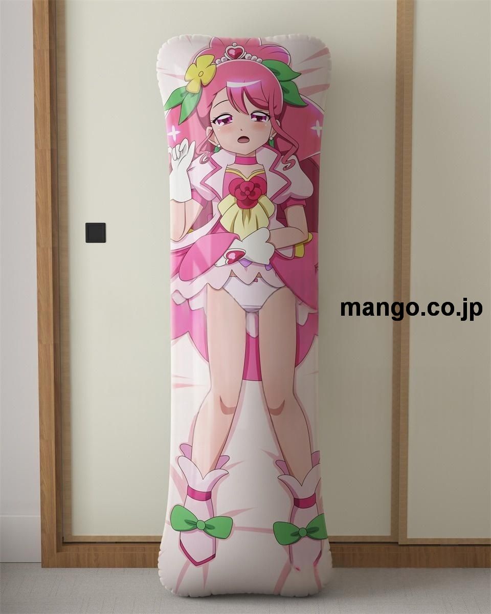 アニメ抱き枕カバー【ヒーリングっどプリキュア】のどかキュアグレース大型クッションキャラクターグッズPVC製コレクション用 等身大ビニールクッション 抱き枕 アニメ・キャラグッズ 2
