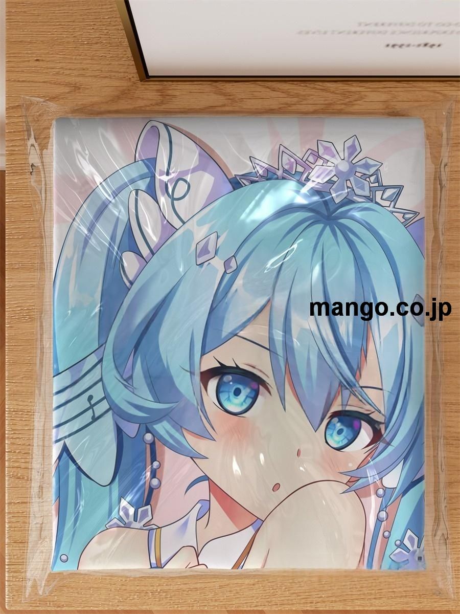 アニメ抱き枕カバー初音ミク大型クッションキャラクターグッズPVC製コレクション用｜等身大エアクッション ビッグサイズ PVC製 アニメグッズ 3