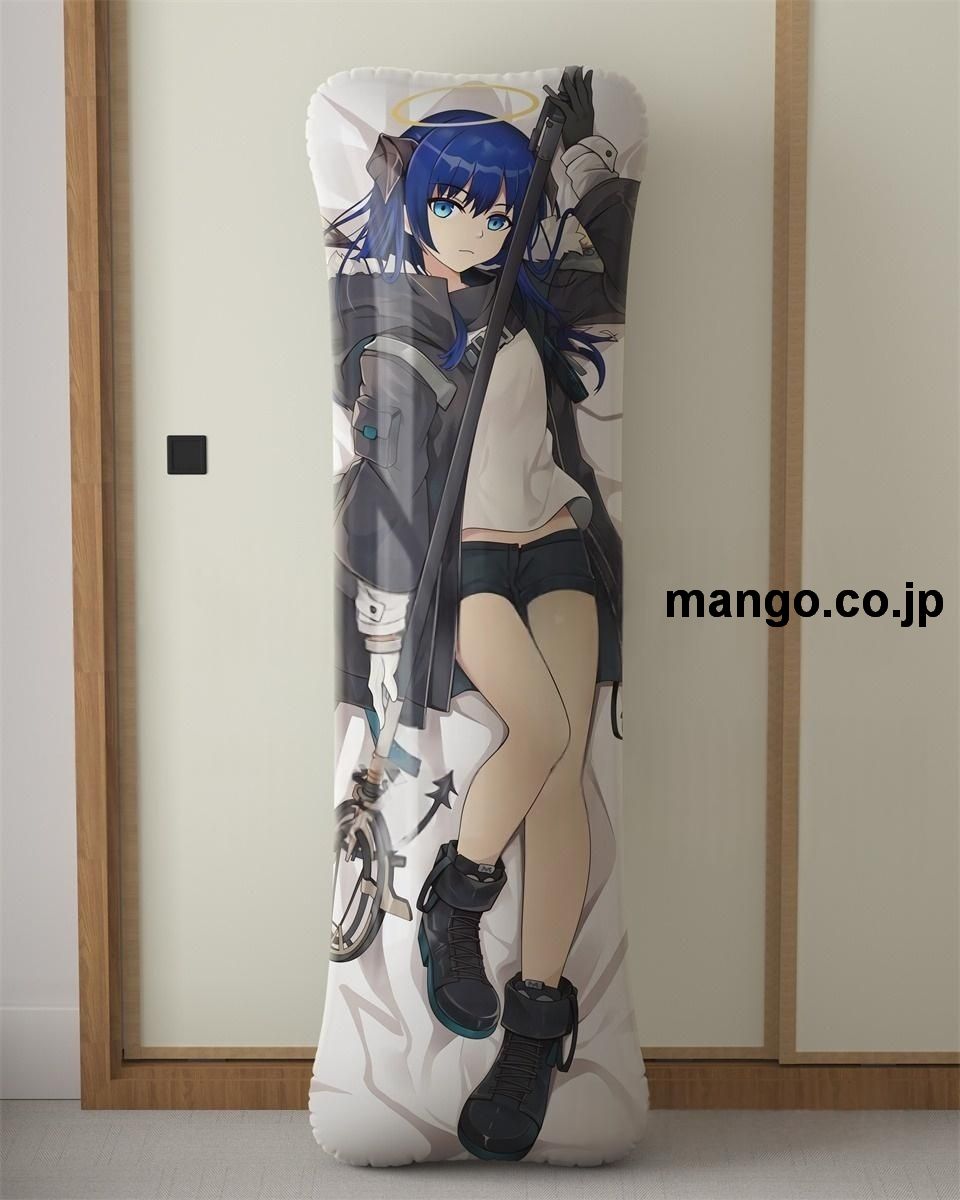 アニメ抱き枕カバーアークナイツモスティマ大型クッションキャラクターグッズPVC製コレクション用｜空気ビニール製 等身大抱き枕 コレクション向けグッズ