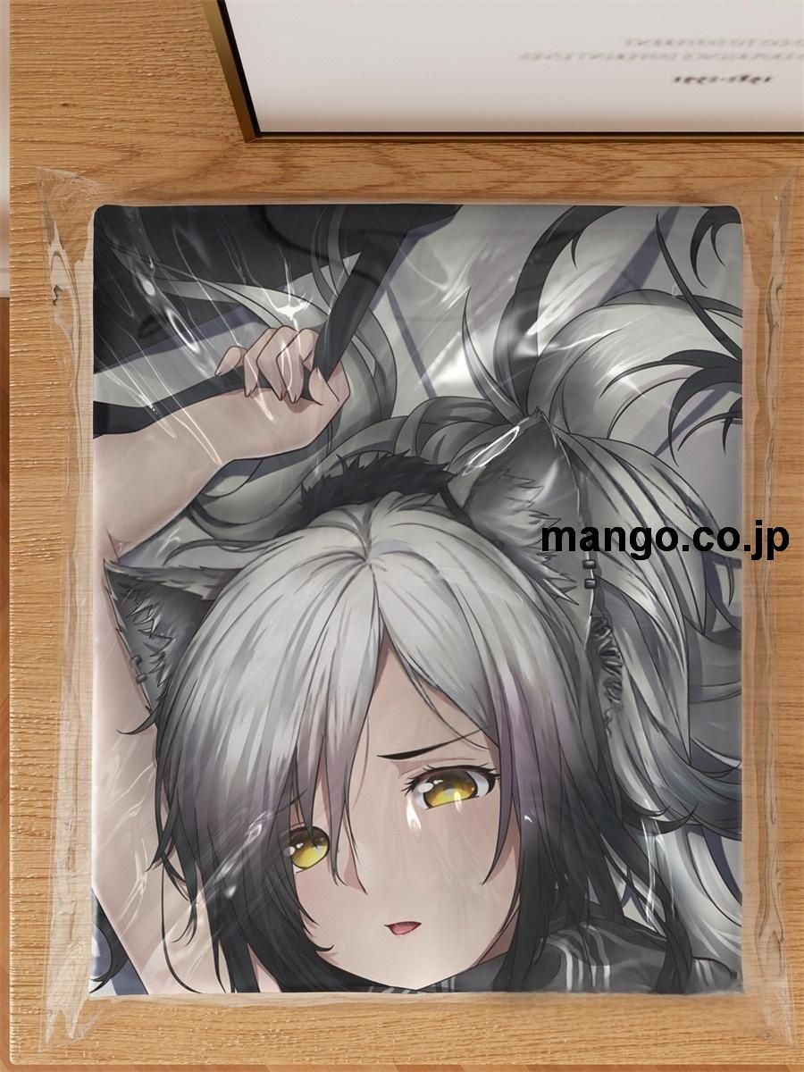 アニメ抱き枕カバーアークナイツシュヴァルツ大型クッションキャラクターグッズPVC製コレクション用｜PVC エアクッション 等身大サイズ 立体ディスプレイ 3