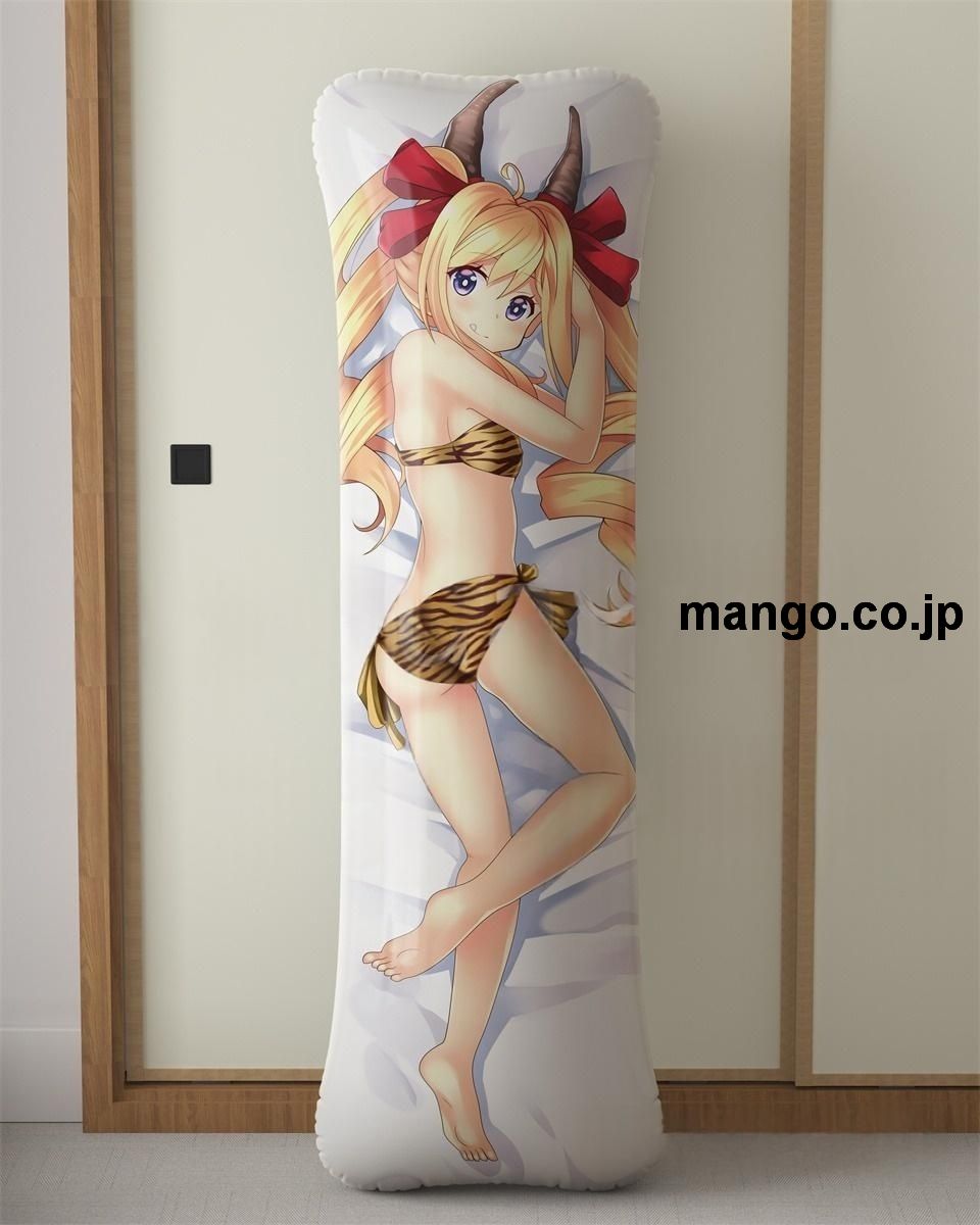 アニメ抱き枕カバー【千年戦争アイギス】雷神の娘大型クッションキャラクターグッズPVC製コレクション用 等身大 抱き枕 空気ビニール製 キャラクターグッズ