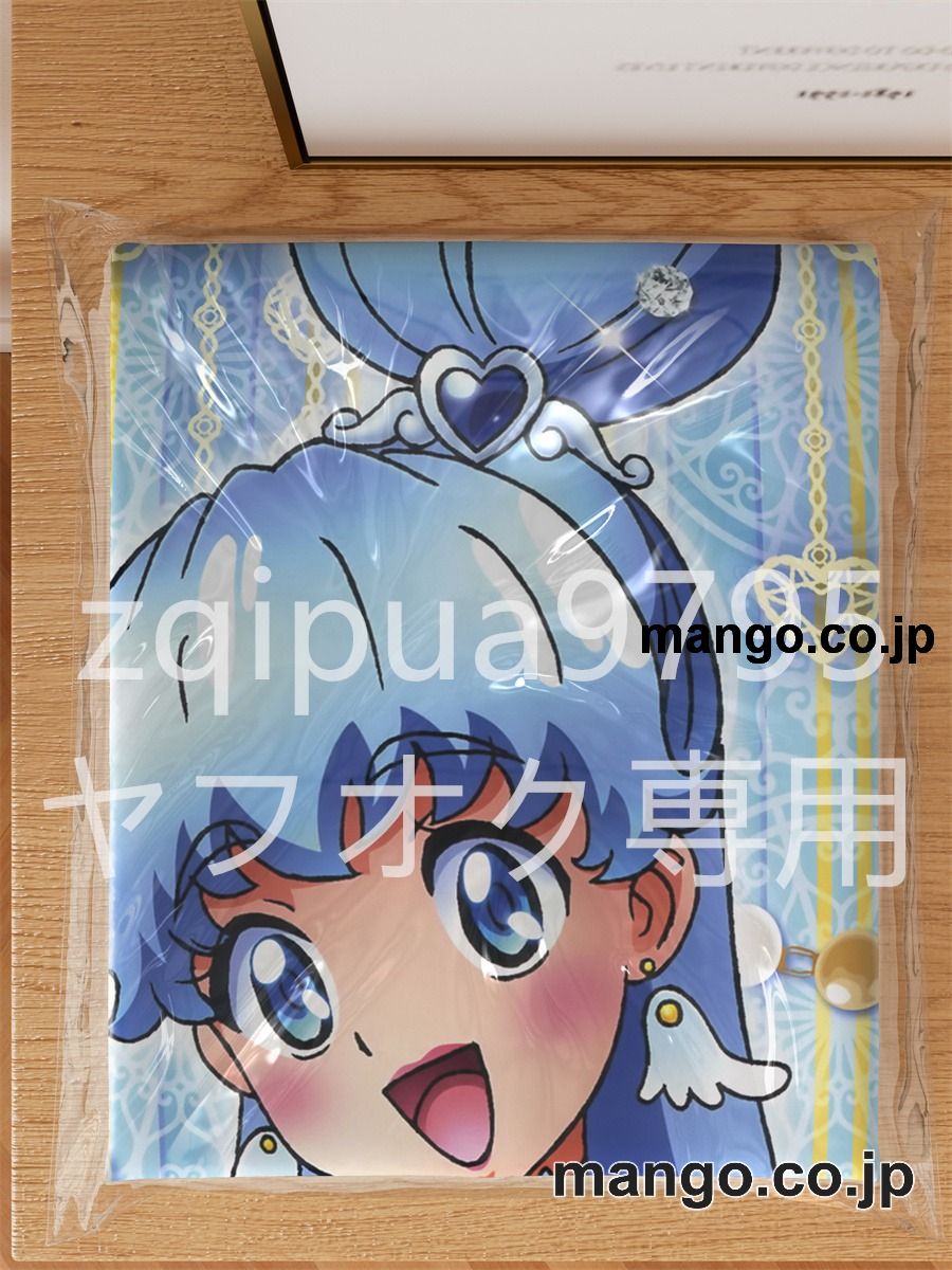 アニメ抱き枕カバーハピネスチャージプリキュア！愛乃めぐみ&白雪ひめ大型クッションキャラクターグッズPVC製コレクション用｜空気ビニール製 等身大抱き枕 コレクション向けグッズ 3