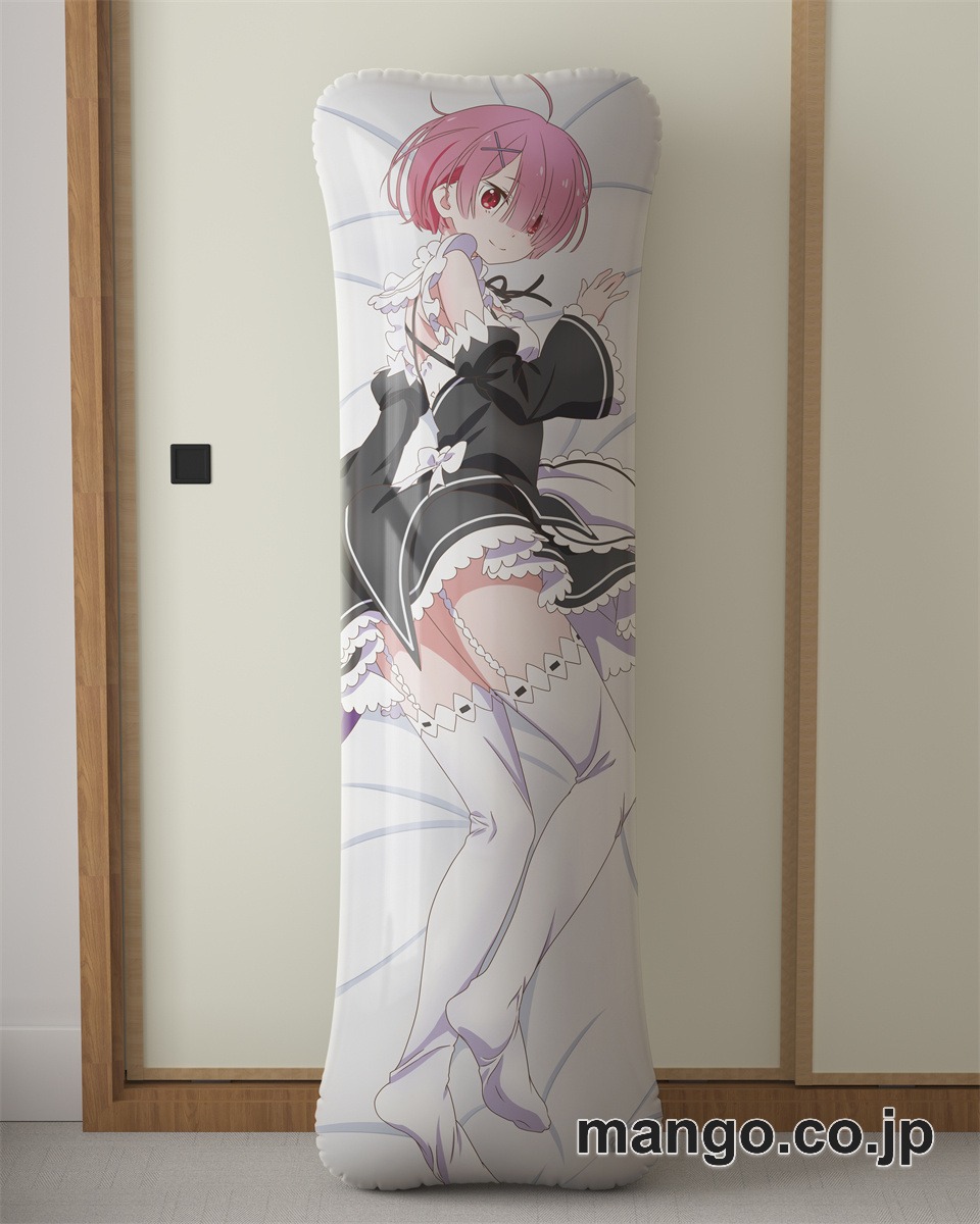 アニメ抱き枕カバーわんこの嫁入り～ようこそ！いぬのしっぽへ～ラム大型クッションキャラクターグッズPVC製コレクション用 ビッグサイズ 等身大クッション 立体キャラクターアイテム
