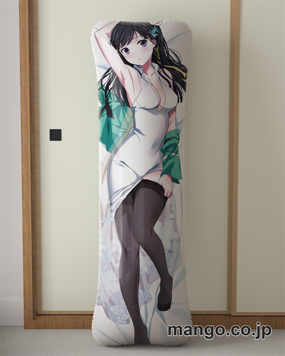 アニメ抱き枕カバー魔法科高校の劣等生司波深雪大型クッションキャラクターグッズPVC製コレクション用｜空気ビニール製 等身大抱き枕 コレクション向けグッズ