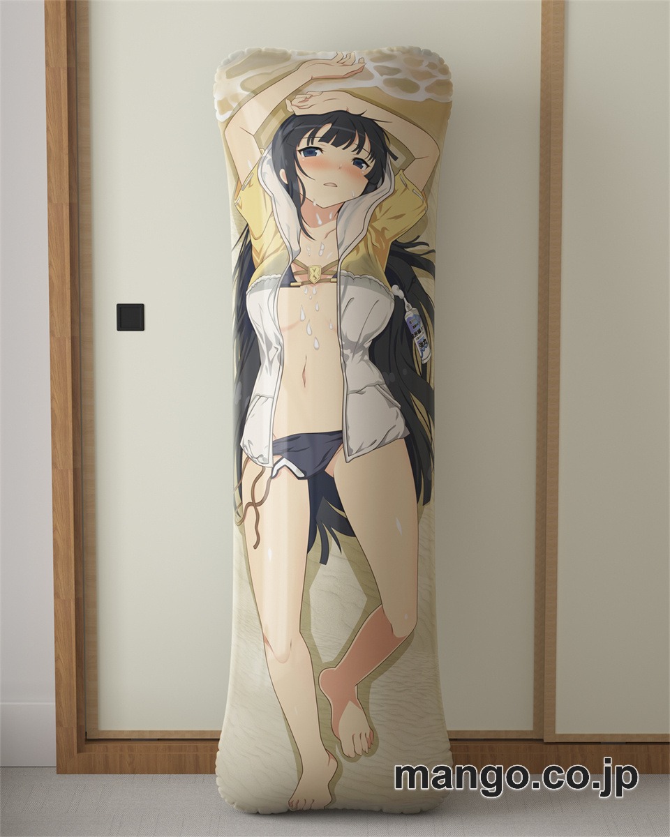 アニメ抱き枕カバー閃乱カグラ斑鳩大型クッションキャラクターグッズPVC製コレクション用 ビッグサイズ 等身大クッション 立体キャラクターアイテム 2