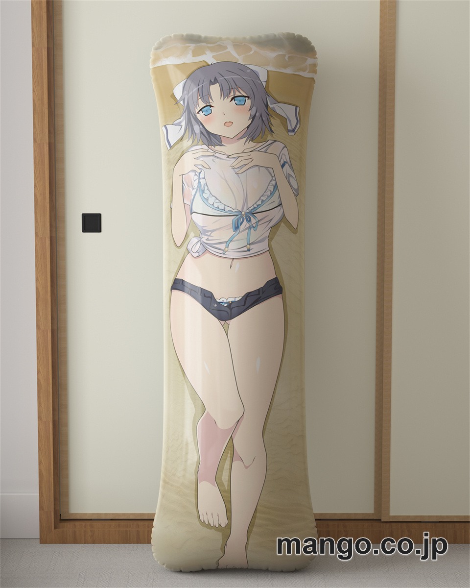 アニメ抱き枕カバー閃乱カグラ雪泉大型クッションキャラクターグッズPVC製コレクション用｜空気ビニール製 等身大抱き枕 コレクション向けグッズ 2