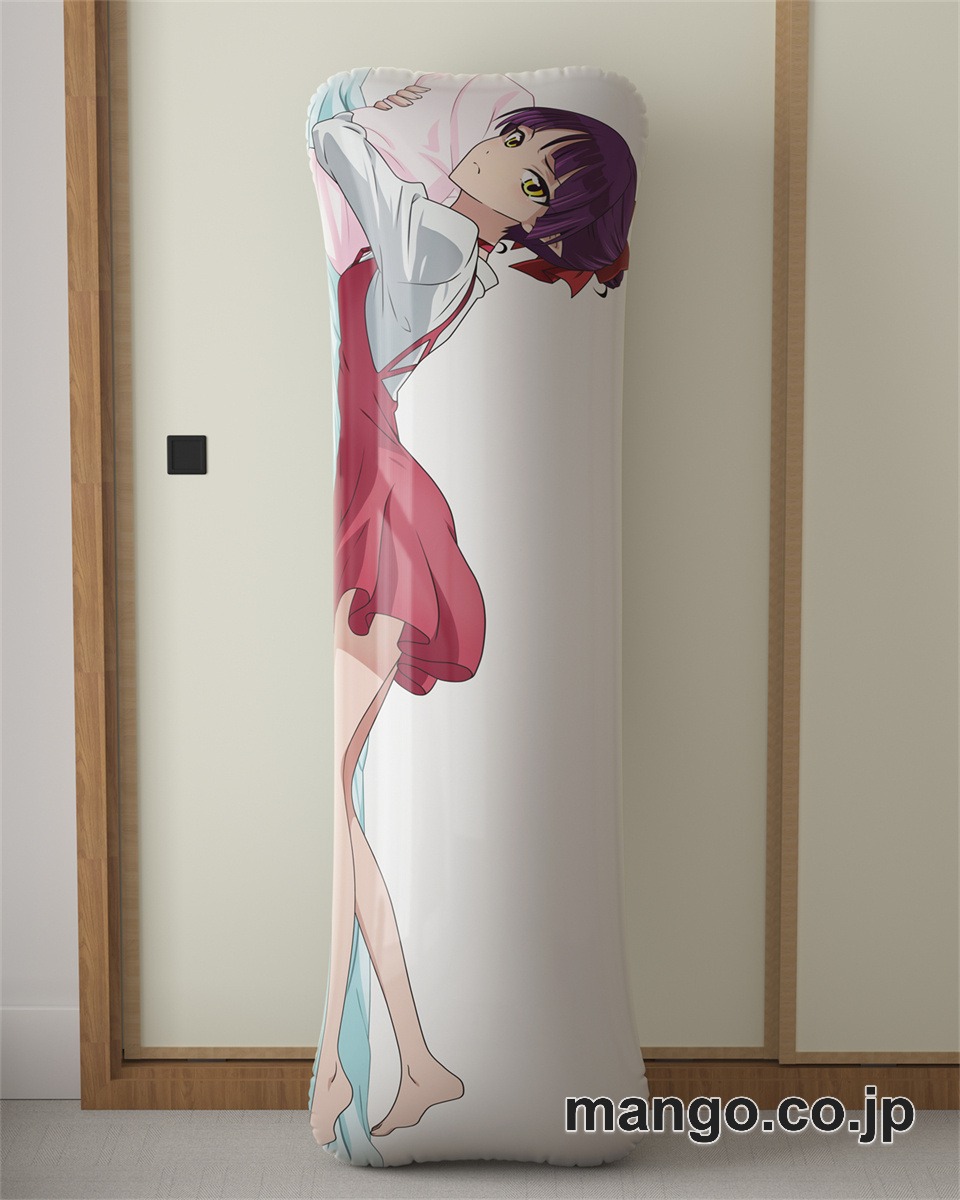 アニメ抱き枕カバーゲゲゲの鬼太郎ねこ娘添い寝大型クッションキャラクターグッズPVC製コレクション用 等身大 抱き枕 空気ビニール製 キャラクターグッズ 2