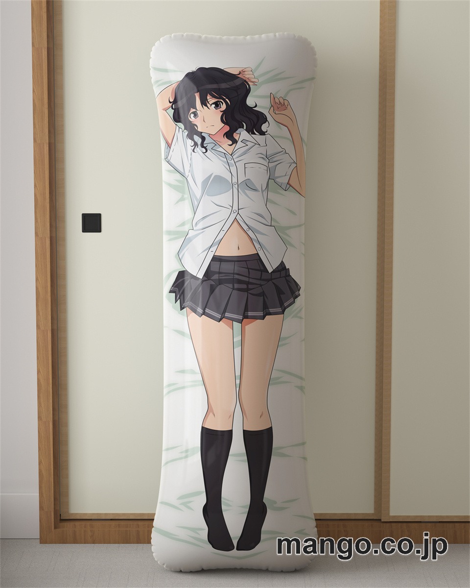 アニメ抱き枕カバーアマガミSS+plus棚町薫大型クッションキャラクターグッズPVC製コレクション用｜空気ビニール製 等身大抱き枕 コレクション向けグッズ 2