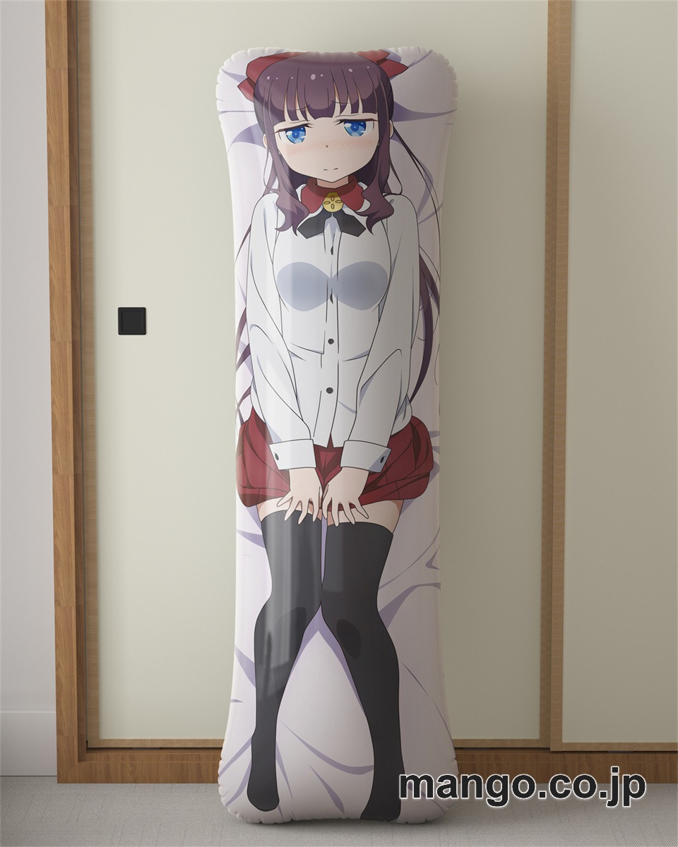 アニメ抱き枕カバーNEWGAME滝本ひふみ大型クッションキャラクターグッズPVC製コレクション用｜PVC エアクッション 等身大サイズ 立体ディスプレイ 2
