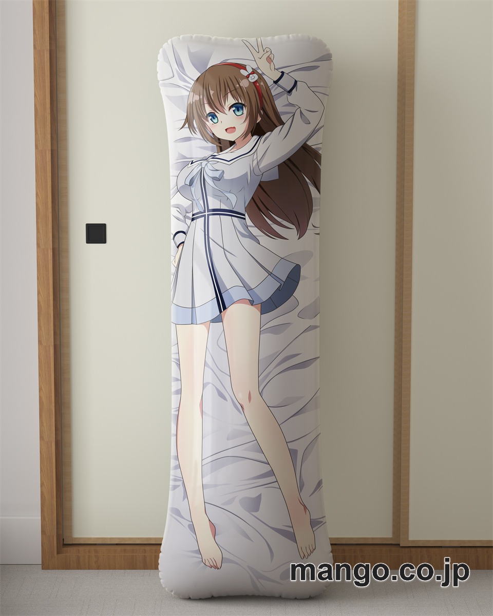 アニメ抱き枕カバー藤崎由愛大型クッションキャラクターグッズPVC製コレクション用 等身大 抱き枕 空気ビニール製 キャラクターグッズ
