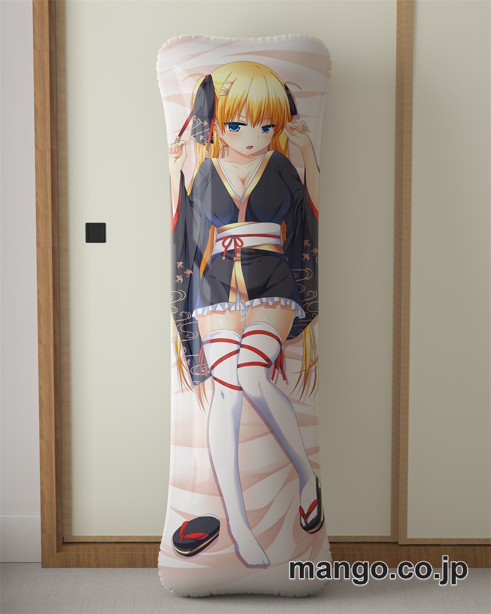アニメ抱き枕カバー小生意気（愛莉＆真理奈）大型クッションキャラクターグッズPVC製コレクション用 等身大ビニールクッション 抱き枕 アニメ・キャラグッズ