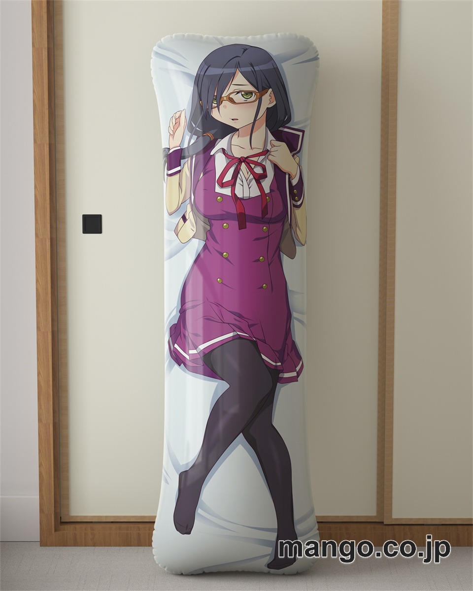 アニメ抱き枕カバーアニメガタリズ高円寺美子大型クッションキャラクターグッズPVC製コレクション用 等身大 抱き枕 空気ビニール製 キャラクターグッズ 2