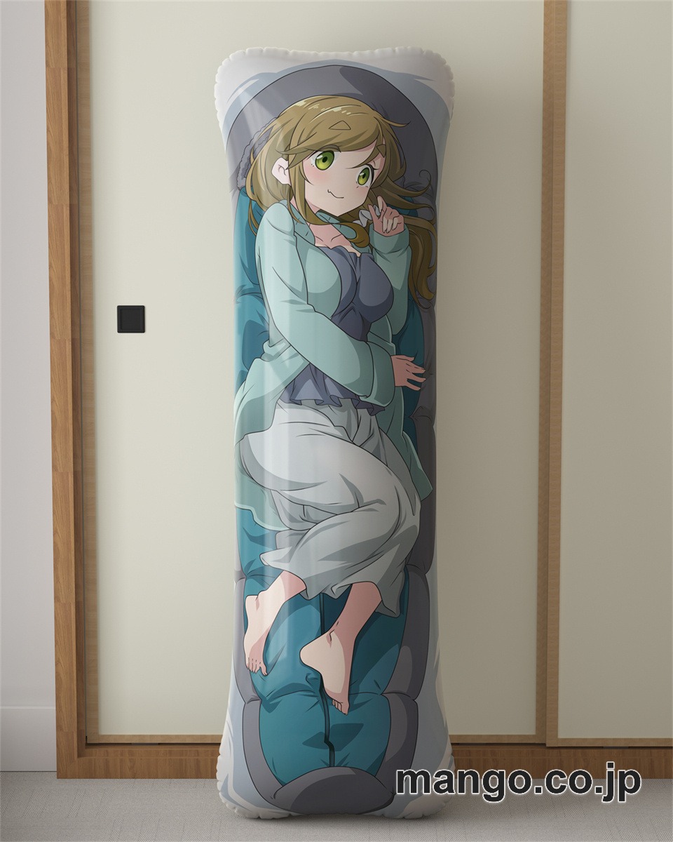 アニメ抱き枕カバーゆるキャン△あおい大型クッションキャラクターグッズPVC製コレクション用｜空気ビニール製 等身大抱き枕 コレクション向けグッズ 2