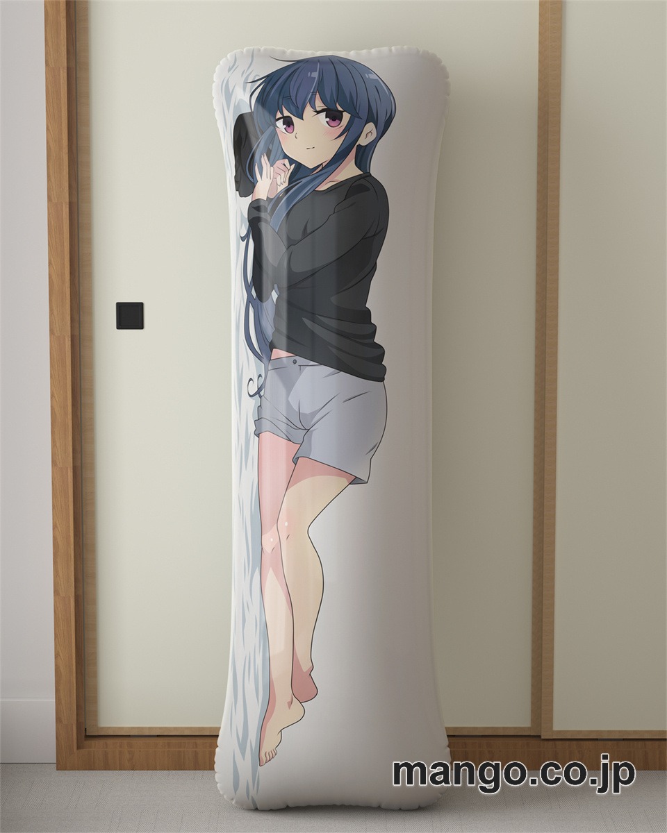 アニメ抱き枕カバーゆるキャン△志摩リン添い寝大型クッションキャラクターグッズPVC製コレクション用｜PVC エアクッション 等身大サイズ 立体ディスプレイ 2