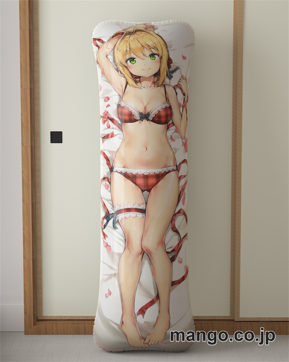 アニメ抱き枕カバーFateシリーズ！セイバー大型クッションキャラクターグッズPVC製コレクション用 ビッグサイズ 等身大クッション 立体キャラクターアイテム 2