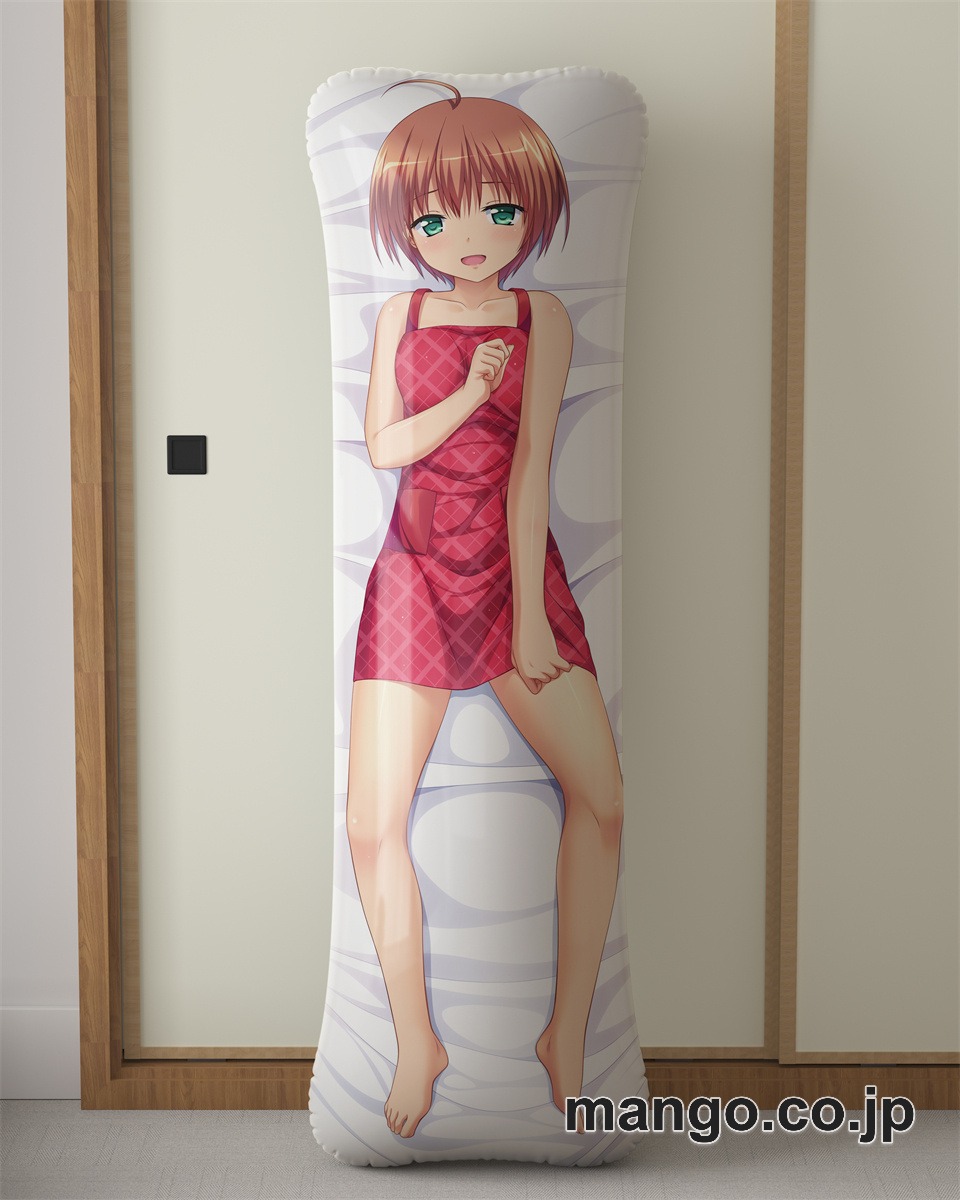 アニメ抱き枕カバーあねちじょマックスハート（更紗＆かすり）大型クッションキャラクターグッズPVC製コレクション用 等身大ビニールクッション 抱き枕 アニメ・キャラグッズ