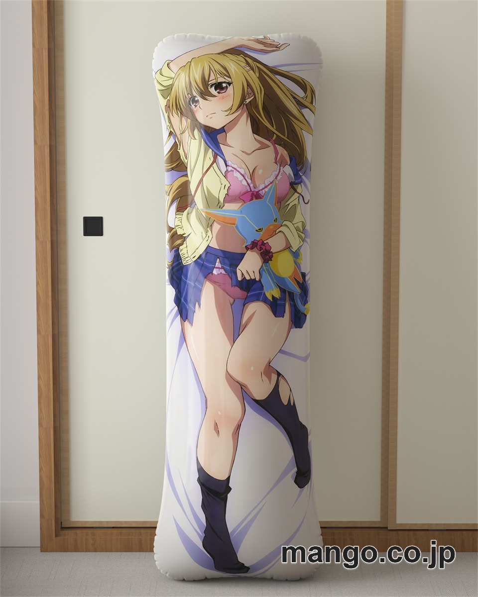 アニメ抱き枕カバーストライク ザ ブラッド藍羽浅葱大型クッションキャラクターグッズPVC製コレクション用 等身大 抱き枕 空気ビニール製 キャラクターグッズ 2