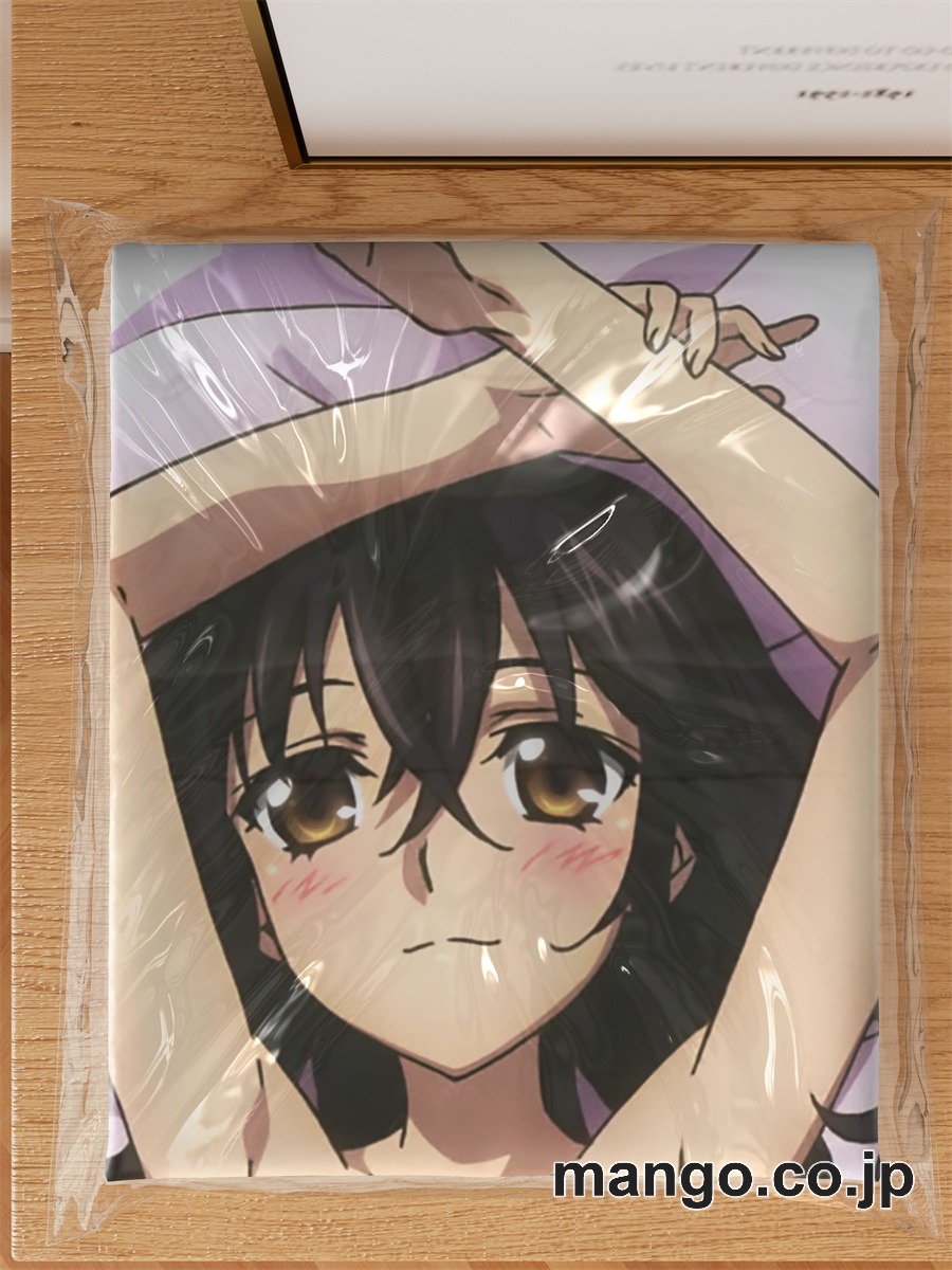 アニメ抱き枕カバーストライク ザ ブラッド姫柊雪菜大型クッションキャラクターグッズPVC製コレクション用｜PVC エアクッション 等身大サイズ 立体ディスプレイ 3