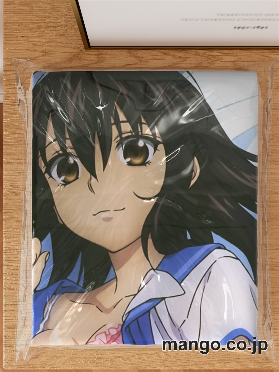 アニメ抱き枕カバーストライク ザ ブラッド姫柊雪菜大型クッションキャラクターグッズPVC製コレクション用｜等身大エアクッション ビッグサイズ PVC製 アニメグッズ 3