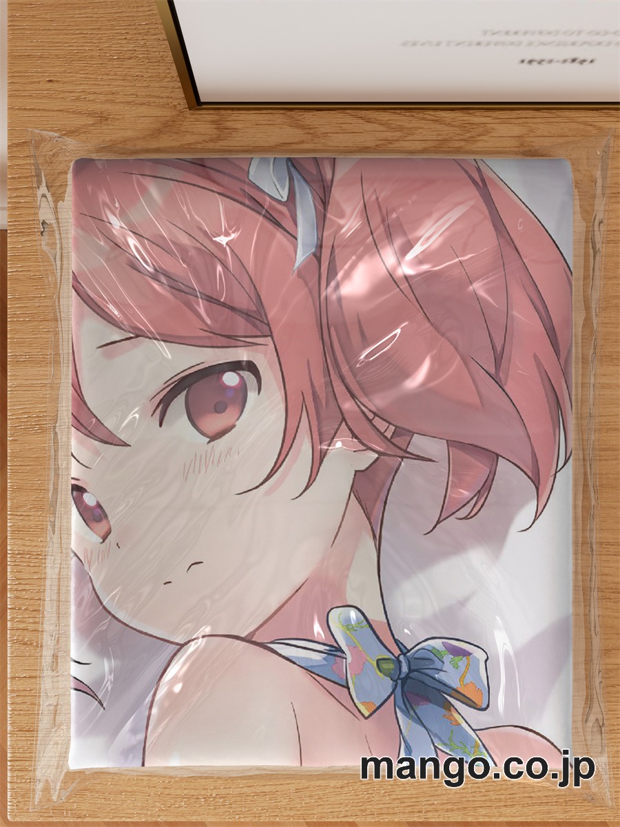 アニメ抱き枕カバーはたらく魔王さま！佐々木千穂大型クッションキャラクターグッズPVC製コレクション用｜空気ビニール製 等身大抱き枕 コレクション向けグッズ 3