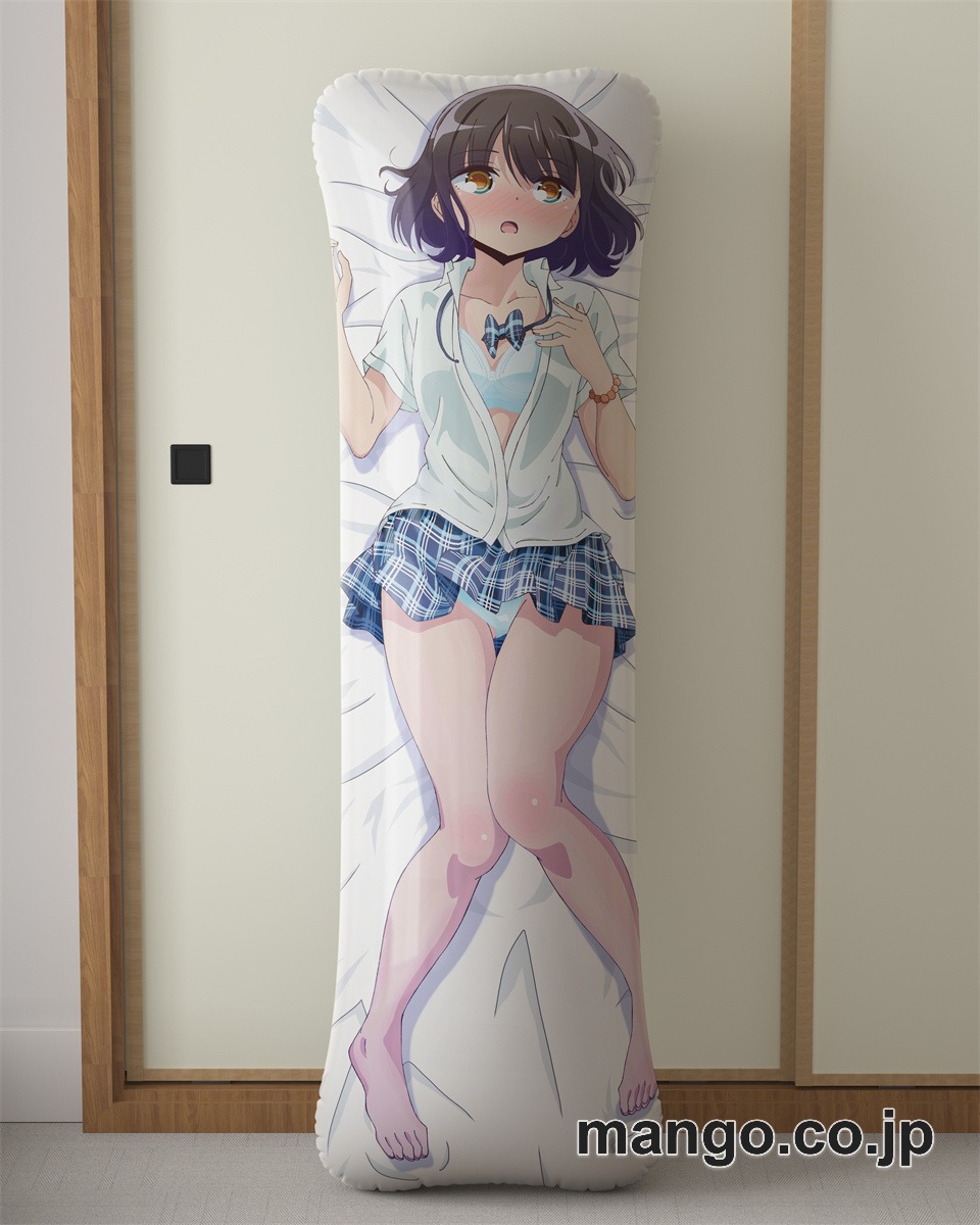 アニメ抱き枕カバーはるかなレシーブ比嘉かなた大型クッションキャラクターグッズPVC製コレクション用｜空気ビニール製 等身大抱き枕 コレクション向けグッズ