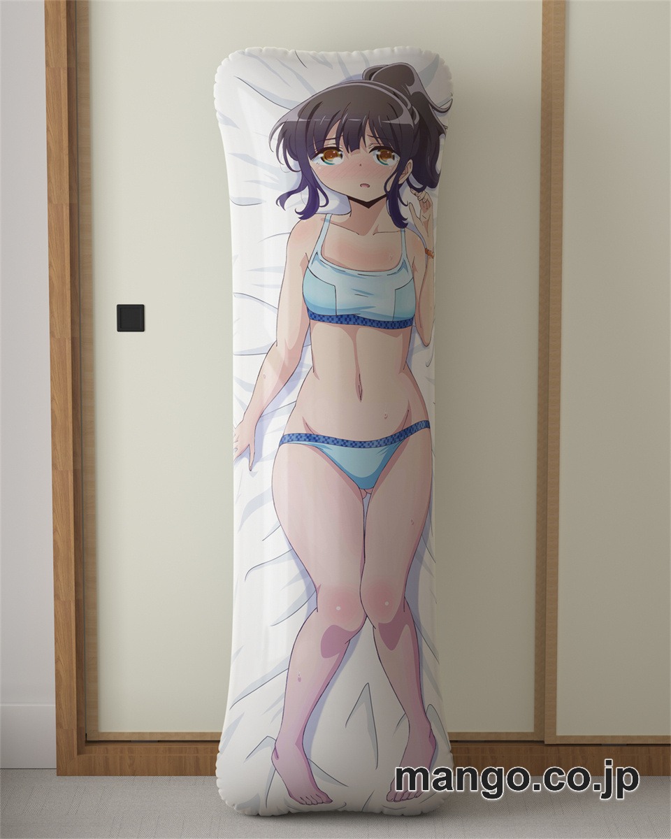 アニメ抱き枕カバーはるかなレシーブ比嘉かなた大型クッションキャラクターグッズPVC製コレクション用｜空気ビニール製 等身大抱き枕 コレクション向けグッズ 2