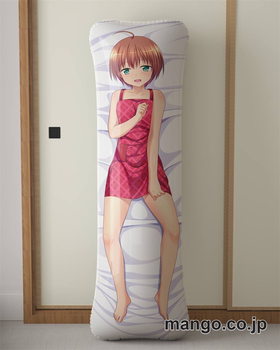 アニメ抱き枕カバーあねちじょマックスハート癒されユニ＆スク水エプロン大型クッションキャラクターグッズPVC製コレクション用 等身大ビニールクッション 抱き枕 アニメ・キャラグッズ