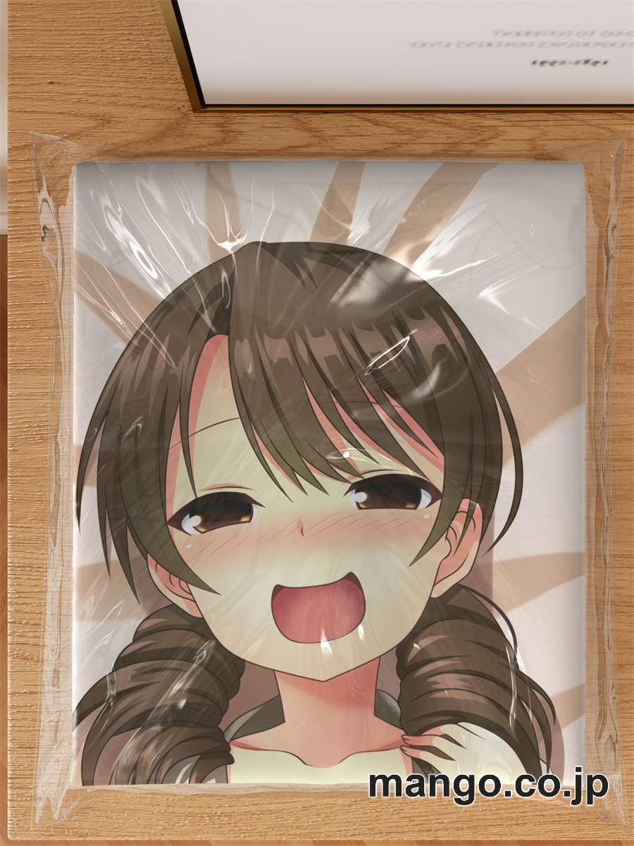 アニメ抱き枕カバー「dokidokiりとる大家さん」麻生美百合大型クッションキャラクターグッズPVC製コレクション用｜等身大エアクッション ビッグサイズ PVC製 アニメグッズ 3