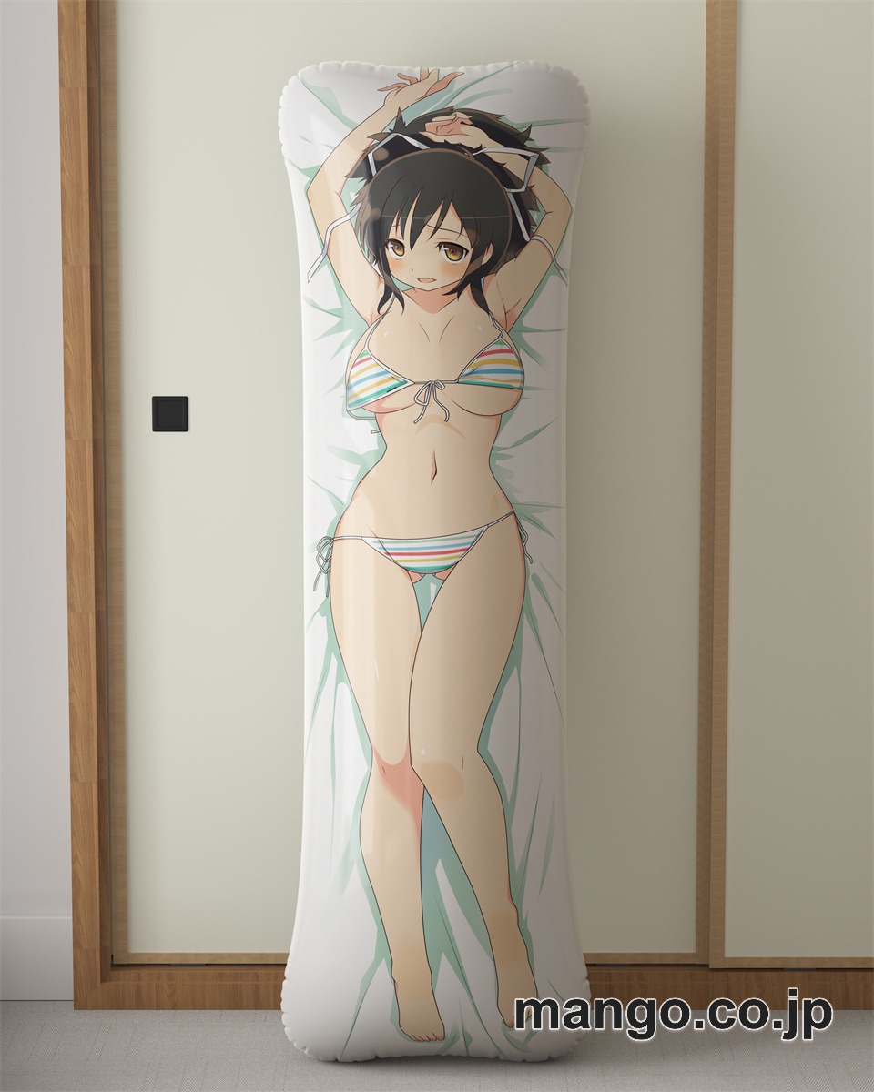 アニメ抱き枕カバー閃乱カグラ飛鳥大型クッションキャラクターグッズPVC製コレクション用｜PVC エアクッション 等身大サイズ 立体ディスプレイ 2