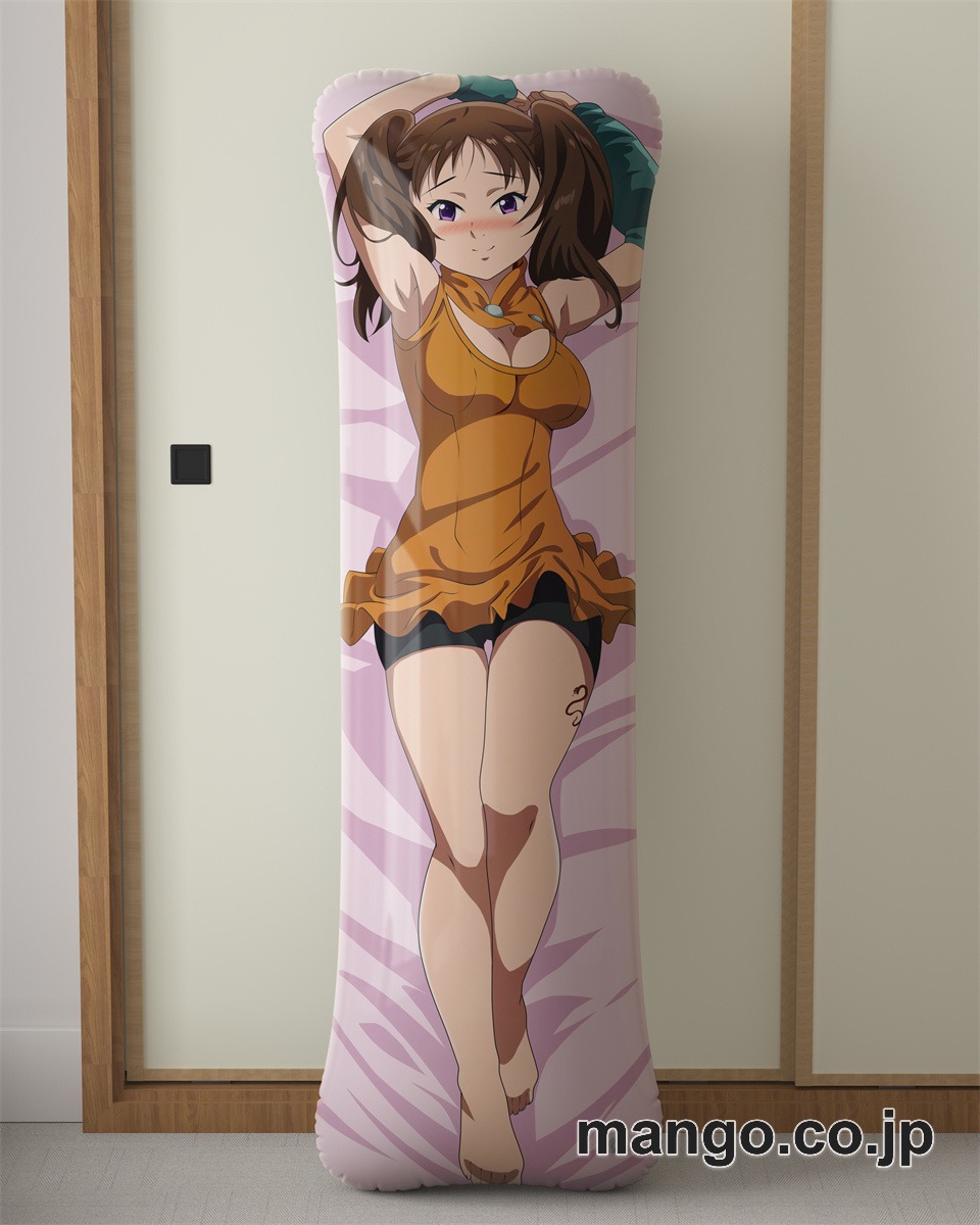 アニメ抱き枕カバー七つの大罪戒めの復活もふっと大型クッションキャラクターグッズPVC製コレクション用 等身大 抱き枕 空気ビニール製 キャラクターグッズ