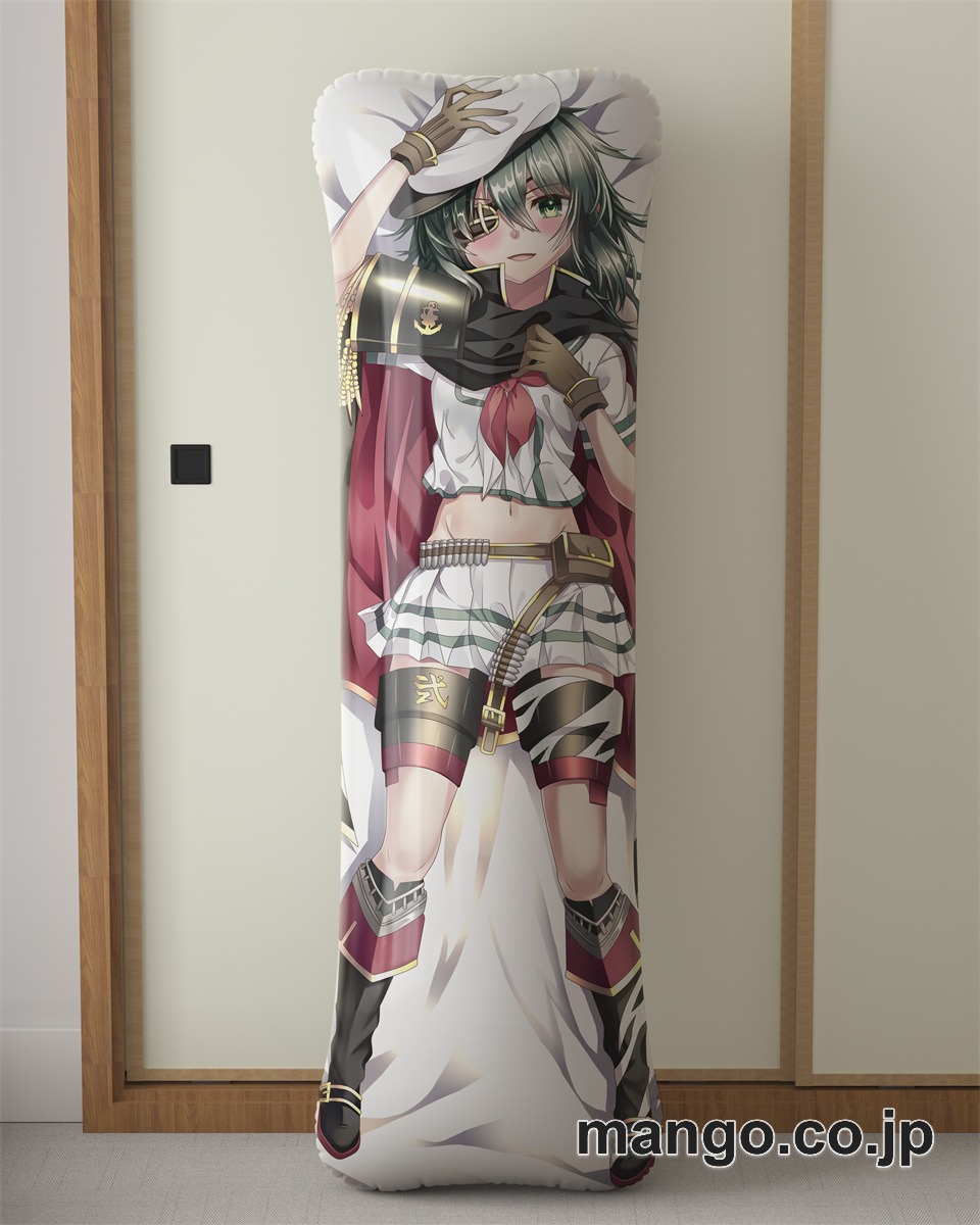 アニメ抱き枕カバー艦隊これくしょん 木曾改二大型クッションキャラクターグッズPVC製コレクション用｜空気ビニール製 等身大抱き枕 コレクション向けグッズ