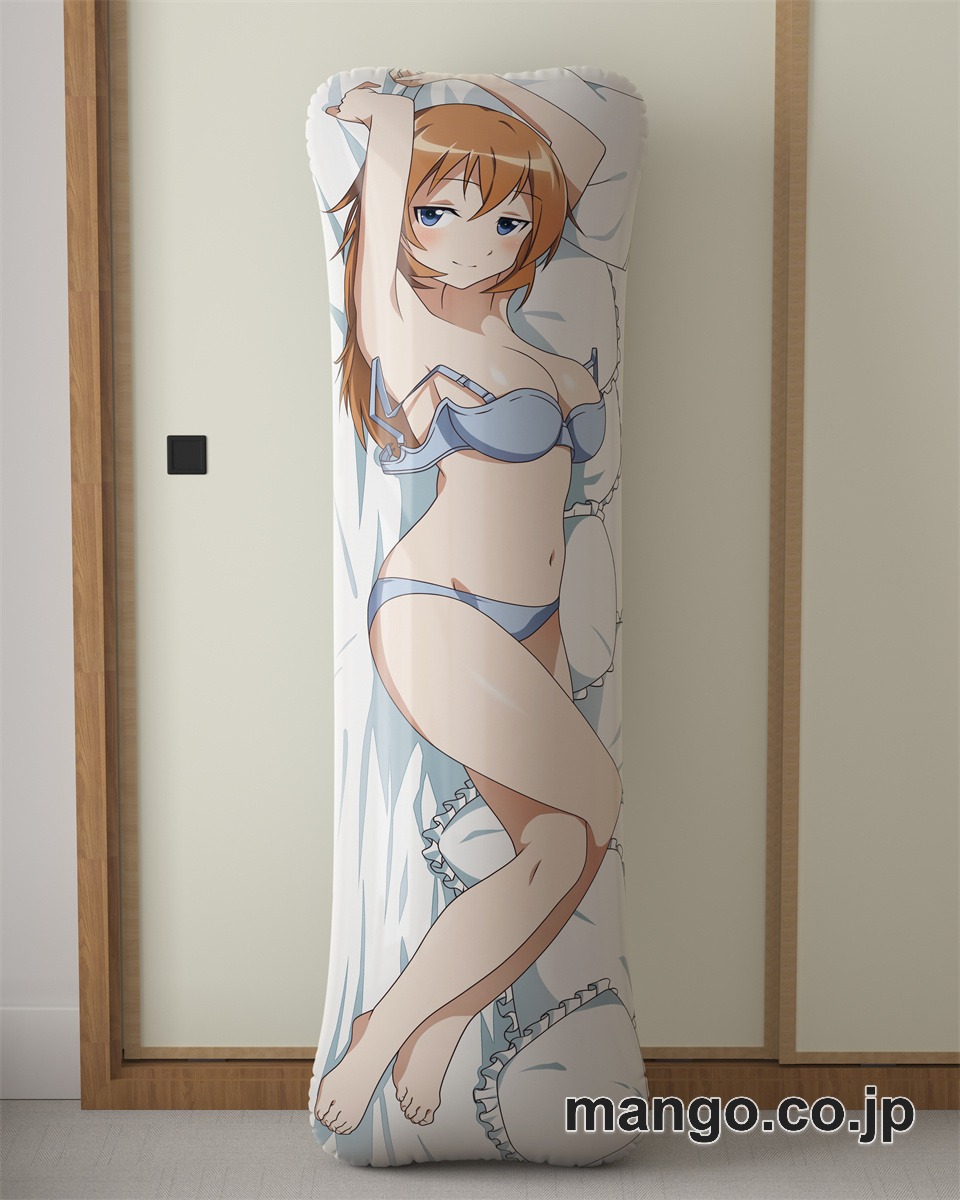 アニメ抱き枕カバーストライクウィッチーズシャーリー大型クッションキャラクターグッズPVC製コレクション用 等身大ビニールクッション 抱き枕 アニメ・キャラグッズ 2